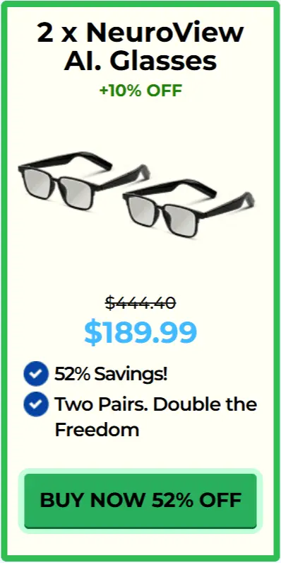 Neuroview Smart Glasses offer price